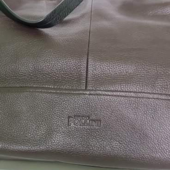 Studio Pollini Dark brown leather tote bag - Picture 3 of 8